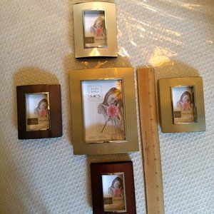 5 coordinating picture frames perfect for your wall or tabletop gallery.